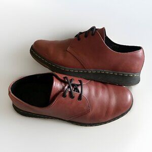 Dr Martens‎ Cavendish Cherry Soft Leather Lace Up Oxfords Men’s 10